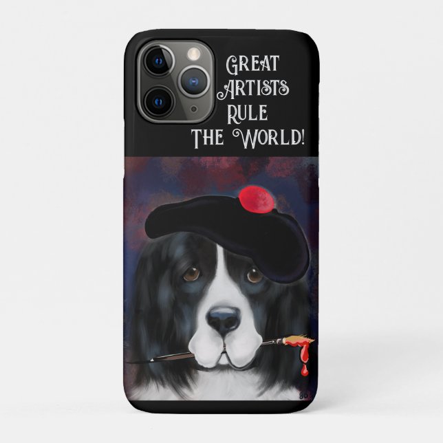 Capa Para iPhone 11 Pro Cão Terra Nova (Verso)