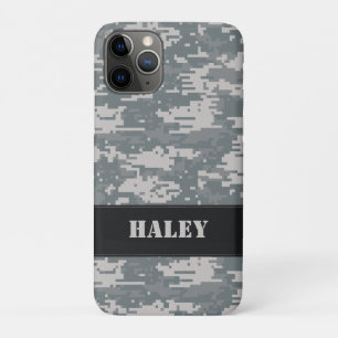 Capa Para iPhone 11 Pro Capa de iphone 4 da camuflagem de Digitas mal lá