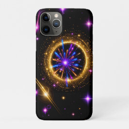 Capa Para iPhone 11 Pro Capa de iPhone e iPad Radiant Cosmic Portal