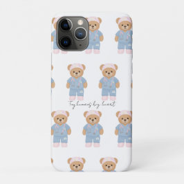Capa Para iPhone 11 Pro Capa de iPhone Enfermeira Pediátrica Fofa