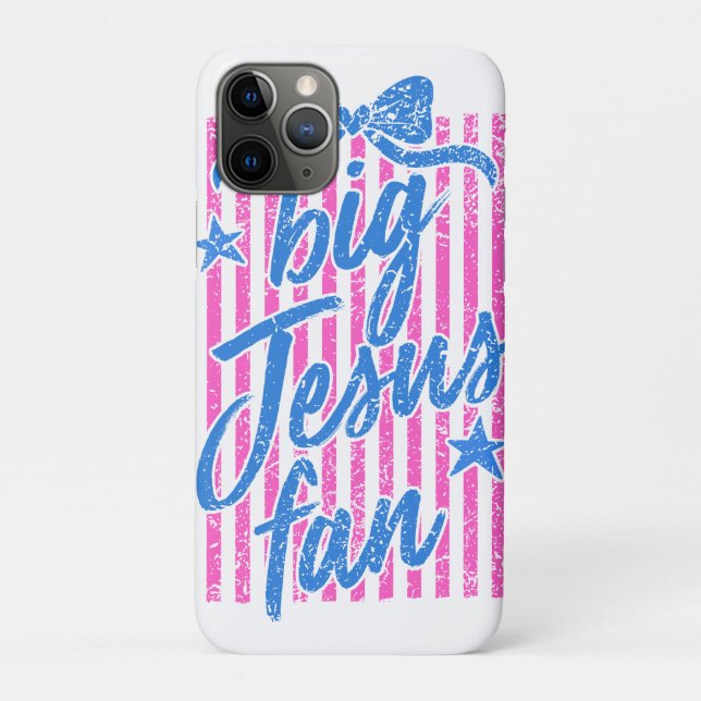 Capa Para iPhone 11 Pro Capa de iPhone Fã do Jesus Grande (Verso)