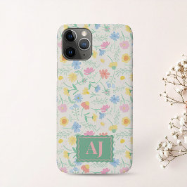 Capa Para iPhone 11 Pro Capa de iPhone / iPad Wildflower Floral com inicia