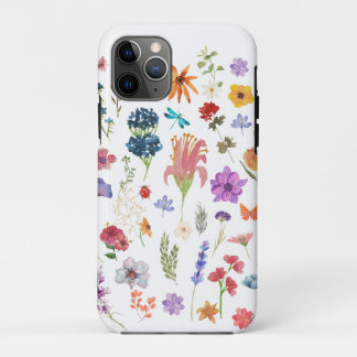 Capa Para iPhone 11 Pro Capa de iPhone Wildflower | Acessório de Telefone