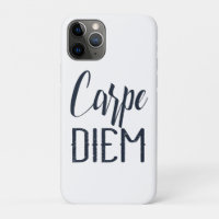 Carpe Diem Aproveite o Dia Tipo Preto