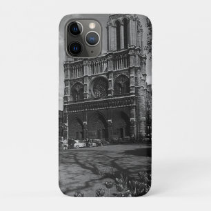 Capa Para iPhone 11 Pro Catedral de Vintage França Paris Notre Dame