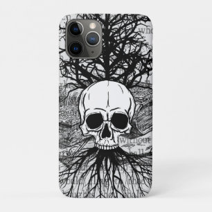 Capa Para iPhone 11 Pro Caveira e Livros