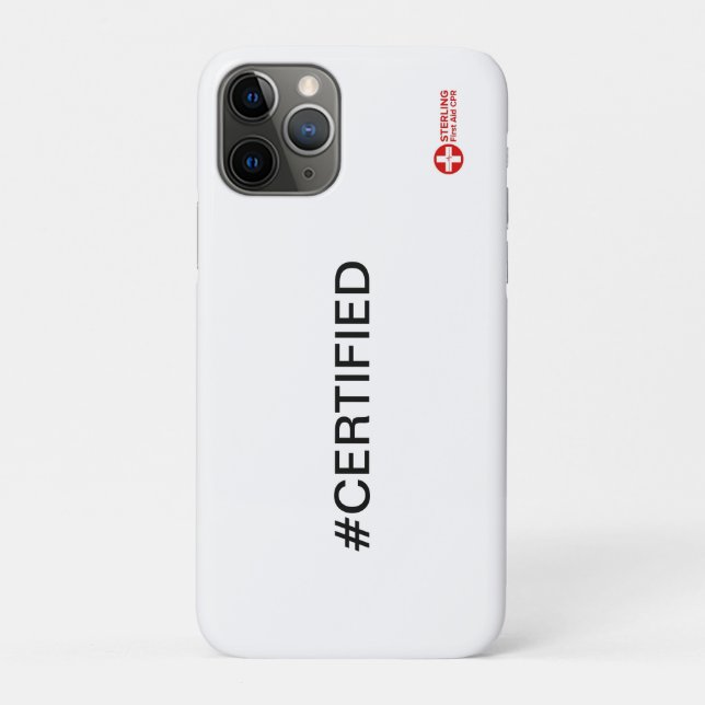 CAPA PARA iPhone 11 PRO #CERTIFICADO (Verso)