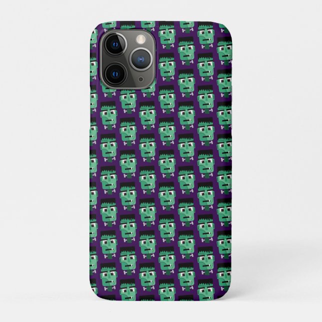 Capa Para iPhone 11 Pro Chefe do Monstro do Frankenstein (Verso)