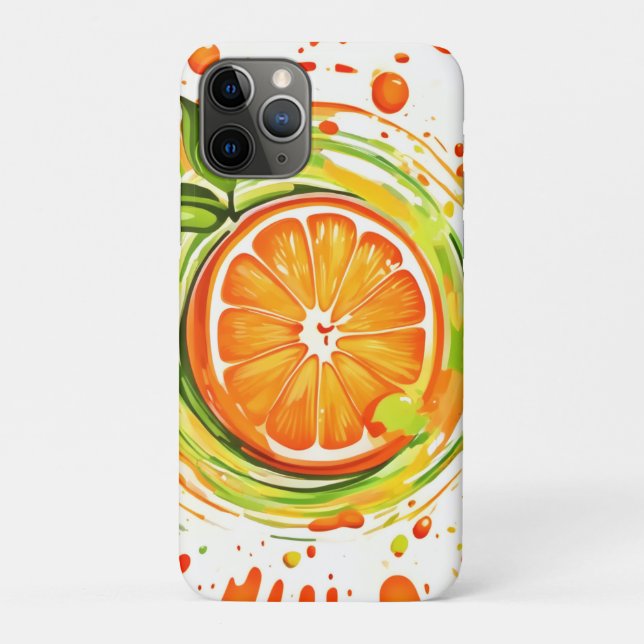 Capa Para iPhone 11 Pro Citrus Splash of Joy (Verso)