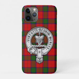 Capa Para iPhone 11 Pro Clan Donnachaidh (Robertson) Crest & Tartan