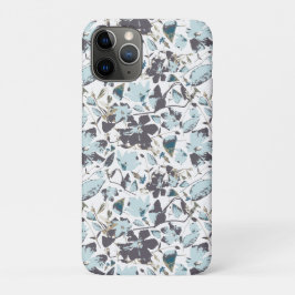 Capa Para iPhone 11 Pro Clematis Vine Floral De Cor Azul Claro