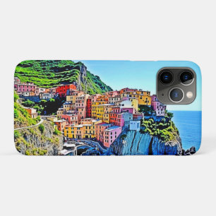 Capa Para iPhone 11 Pro Cliffside Dreams: Cores de Manarola