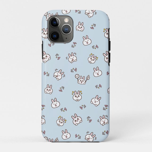 Capa Para iPhone 11 Pro Coelho fofo bunny (Verso)