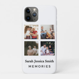 Capa Para iPhone 11 Pro Colagem de Múltiplas Fotos da Herança Familiar Per