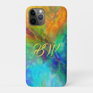 Capa Para iPhone 11 Pro Colorful Abstract