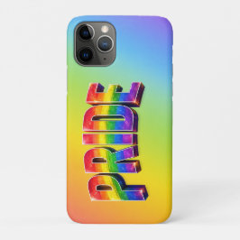 Capa Para iPhone 11 Pro Comunidade LGBTQIA+ Orgulho Arco-Íris