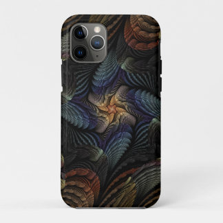 Capa Para iPhone 11 Pro Conchas Abstratas
