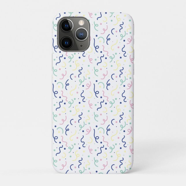 Capa Para iPhone 11 Pro Confetti Pop - Multi (Verso)