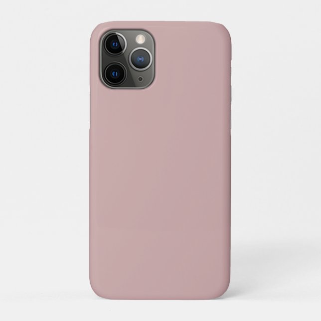 Capa Para iPhone 11 Pro cor-de-rosa sem som (Verso)