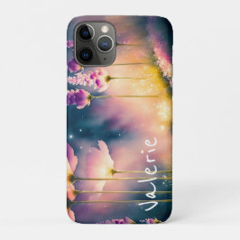Capa Para iPhone 11 Pro Cosmos blossoms