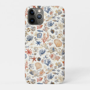 Capa Para iPhone 11 Pro Costeira russa - Conchas, Starfish, Recife (12)