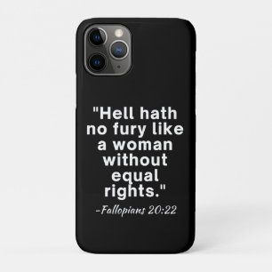 Capa Para iPhone 11 Pro Cota de Direitos Iguais do Inferno Hath No Fury