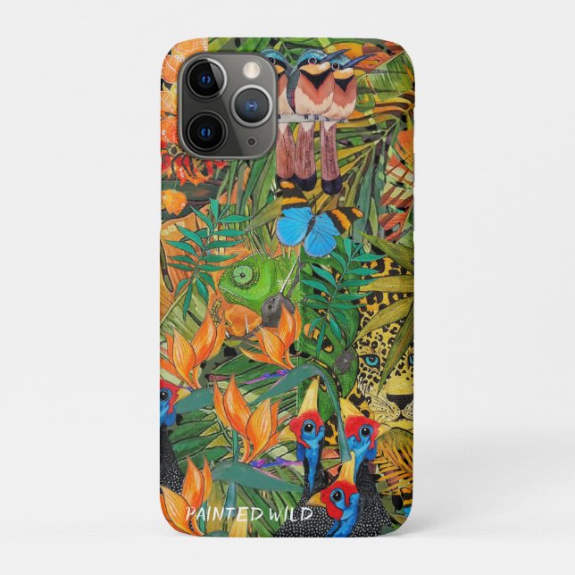 Capa Para iPhone 11 Pro Criação Selvagem  (Verso)