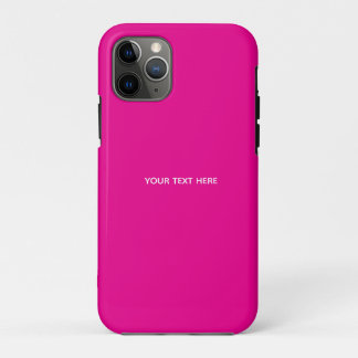 Capa Para iPhone 11 Pro Crie Seu Próprio Cartão de Convite Megenta