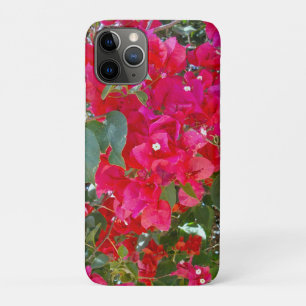 Capa Para iPhone 11 Pro Crimson Blossoms: Dança Das Bougainvilleas Vermelh