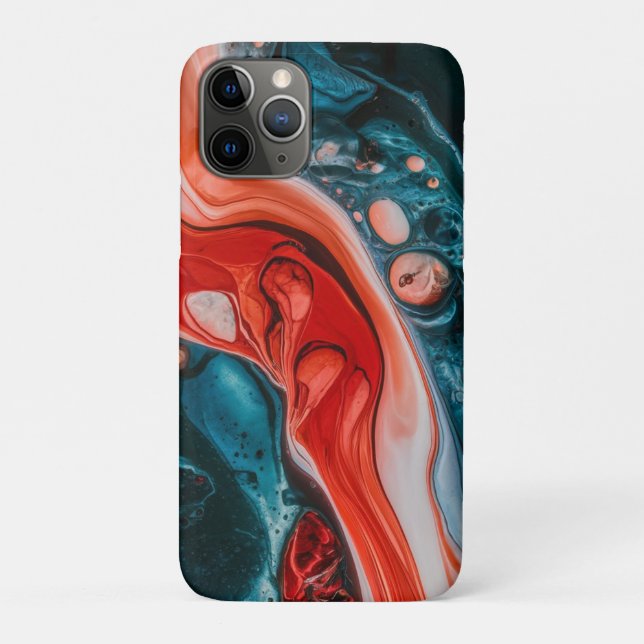 Capa Para iPhone 11 Pro Crimson Tide Abstract (Verso)