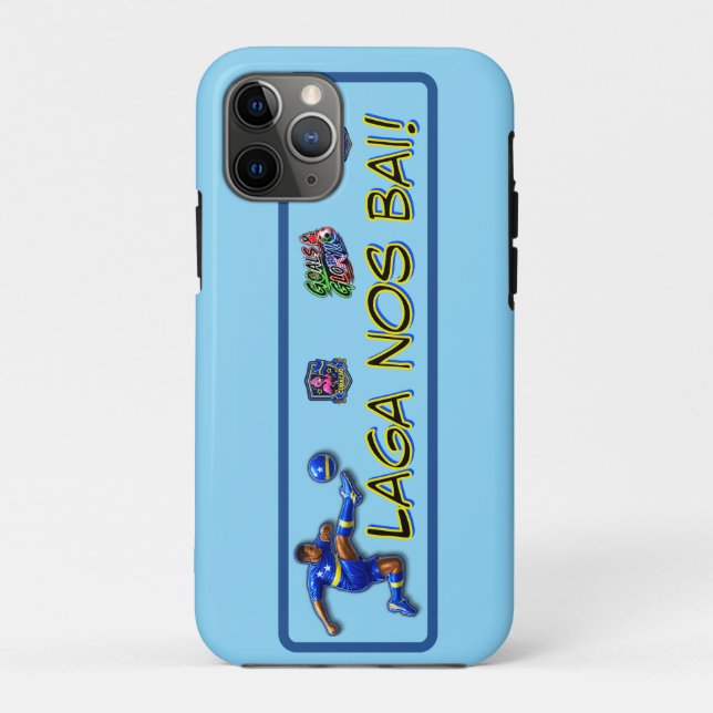 Capa Para iPhone 11 Pro Curaçao Vamos Lá (Verso)