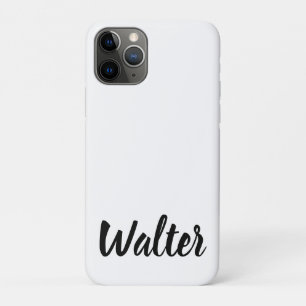 Capa Para iPhone 11 Pro Curvy Walter Name,