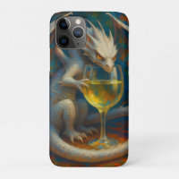 Cute Dragão de Marfim & Arte Fantasia de Vinho Bra
