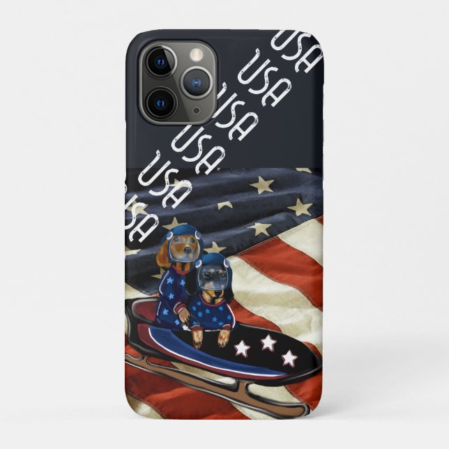 CAPA PARA iPhone 11 PRO DACHSHUND  (Verso)