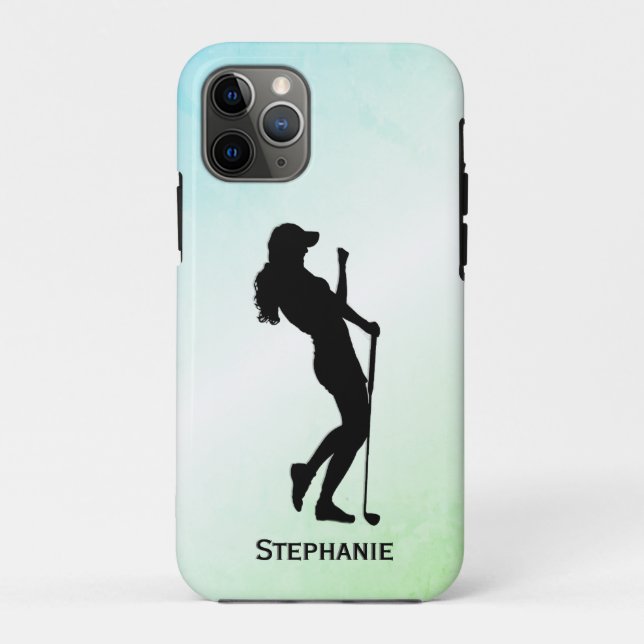 Capa Para iPhone 11 Pro Damas Golf Green (Verso)