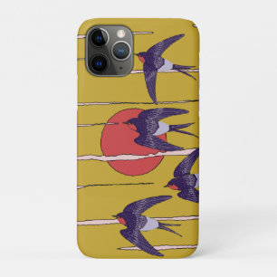 Capa Para iPhone 11 Pro Dança das Andorinhas