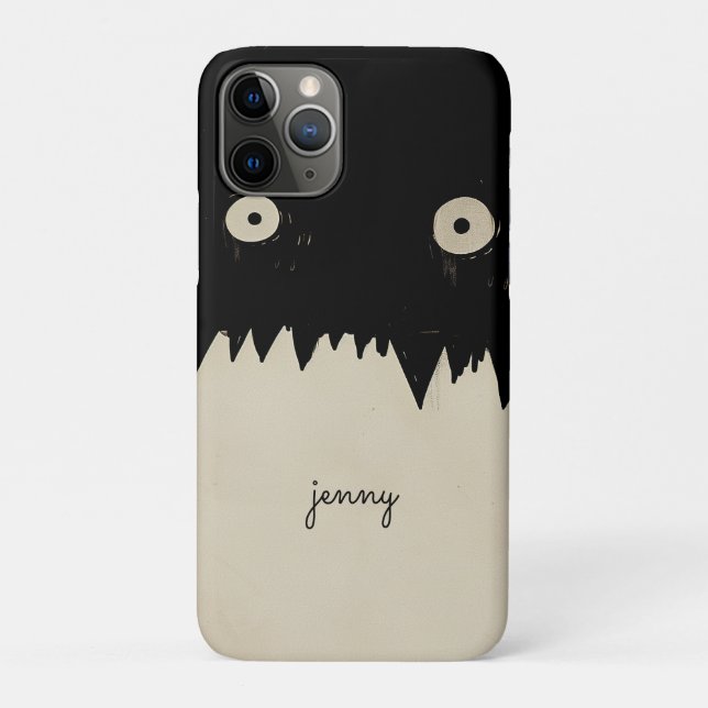 Capa Para iPhone 11 Pro Darknes, o monstro (Verso)