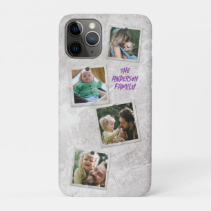 Capa Para iPhone 11 Pro Decoração Moderna e Personalizada para a Família c
