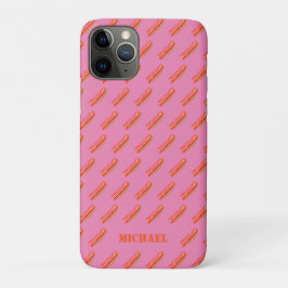 Capa Para iPhone 11 Pro Delicioso Bacon Personalizado Divertido