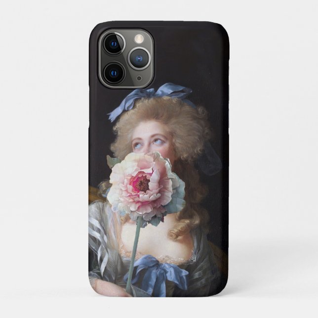 Capa Para iPhone 11 Pro Demura com Pequim Rosa (Verso)