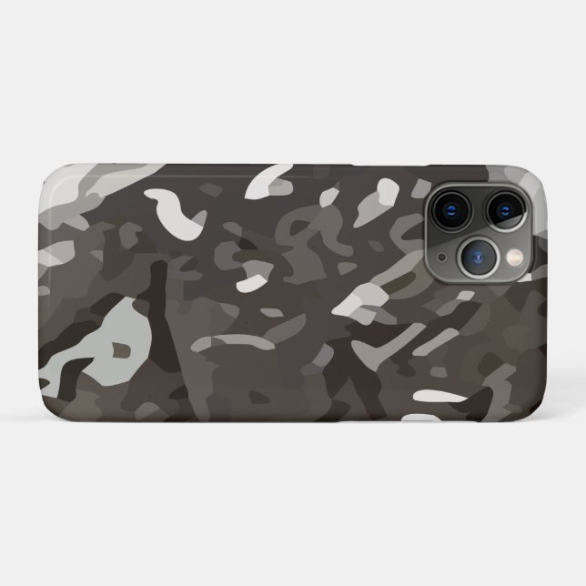 Capa Para iPhone 11 Pro Desenho de Camuflagem Militar (Verso (horizontal))