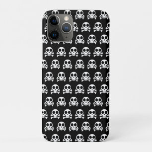 Capa Para iPhone 11 Pro Desenho de Caveira Pirata