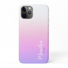Desenho ombre violeta e rosa