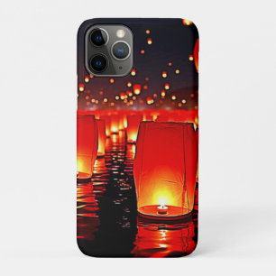 Capa Para iPhone 11 Pro Design da Noite Mágica dos Lanternas