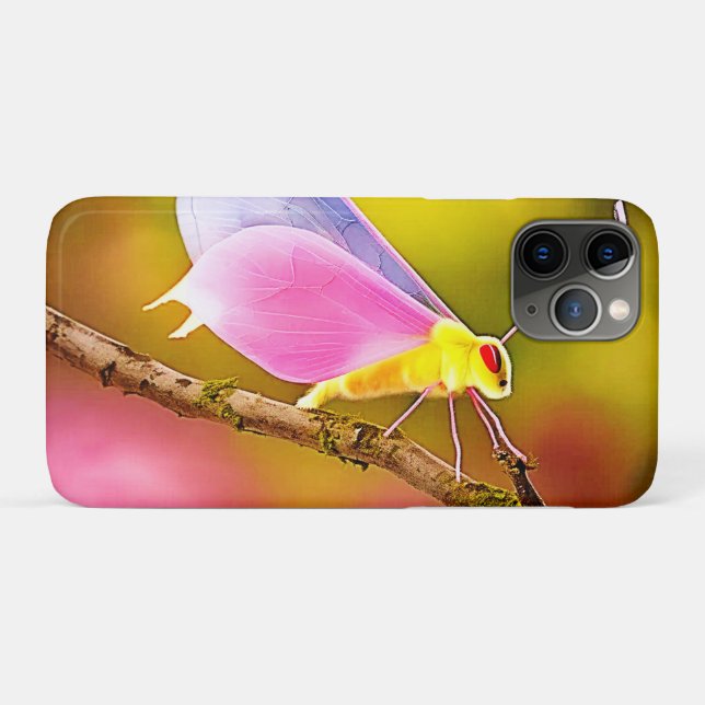 Capa Para iPhone 11 Pro Design de beleza alada exótica (Verso (horizontal))