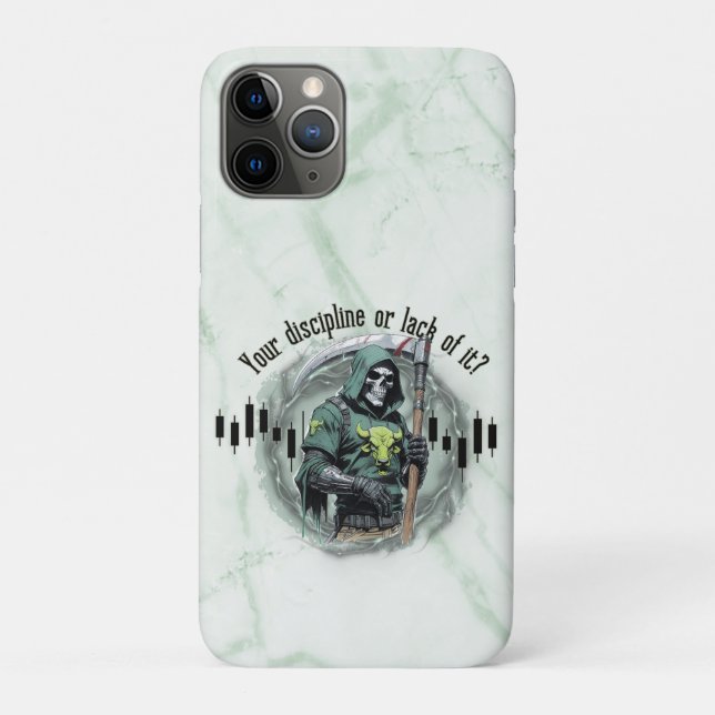 Capa Para iPhone 11 Pro design de comércio de fantasia | Ceifador | motiva (Verso)