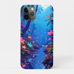 Capa Para iPhone 11 Pro Design de Oásis da Selva Eetérea