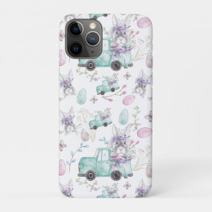 Capa Para iPhone 11 Pro Design de Páscoa de Watercolor