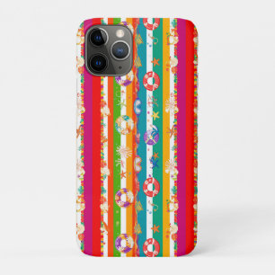 Capa Para iPhone 11 Pro Design vibrante de praia de verão