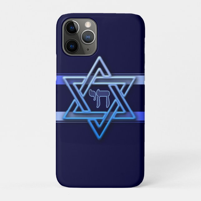 Capa Para iPhone 11 Pro Deslumbrante chá da Estrela de Davi (Verso)